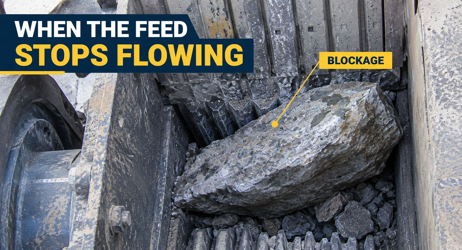 Is your jaw crusher blocked, choking or repeatedly jamming?