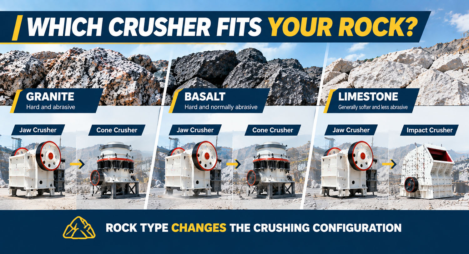 Quick Crusher Selection