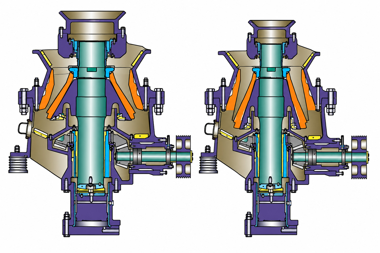 Cone Crusher Chamber Types Explained